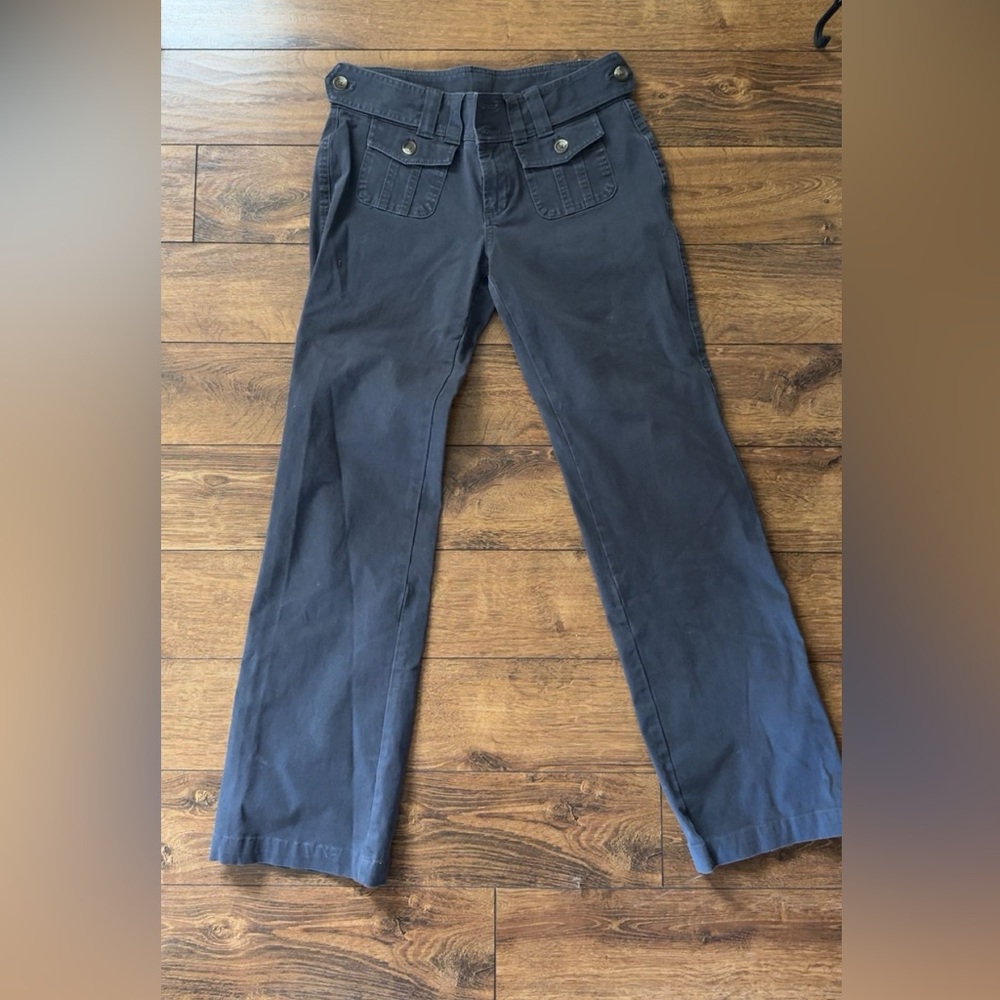 SUNDANCE gray/charcoal pants with cute pocket details